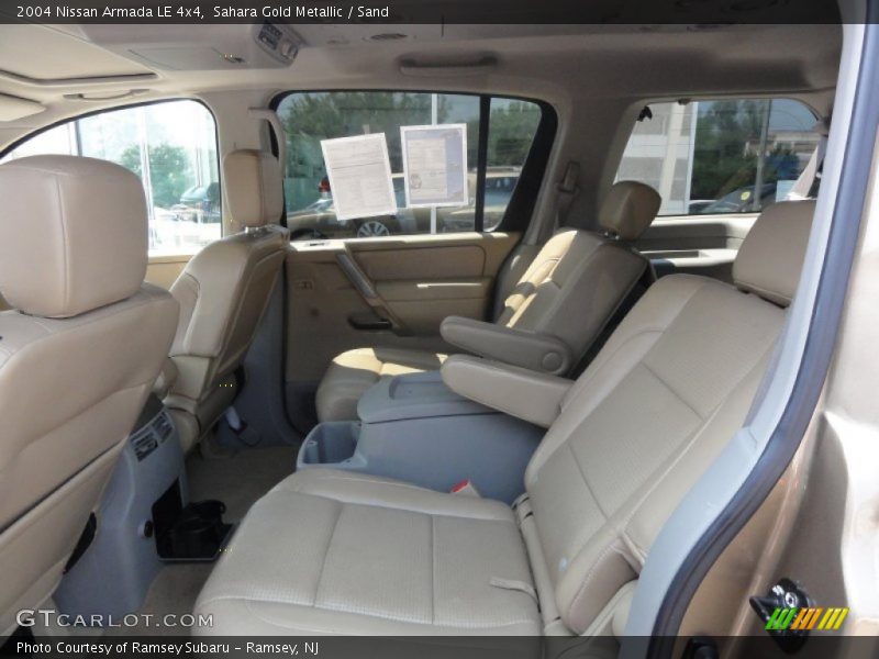 Sahara Gold Metallic / Sand 2004 Nissan Armada LE 4x4