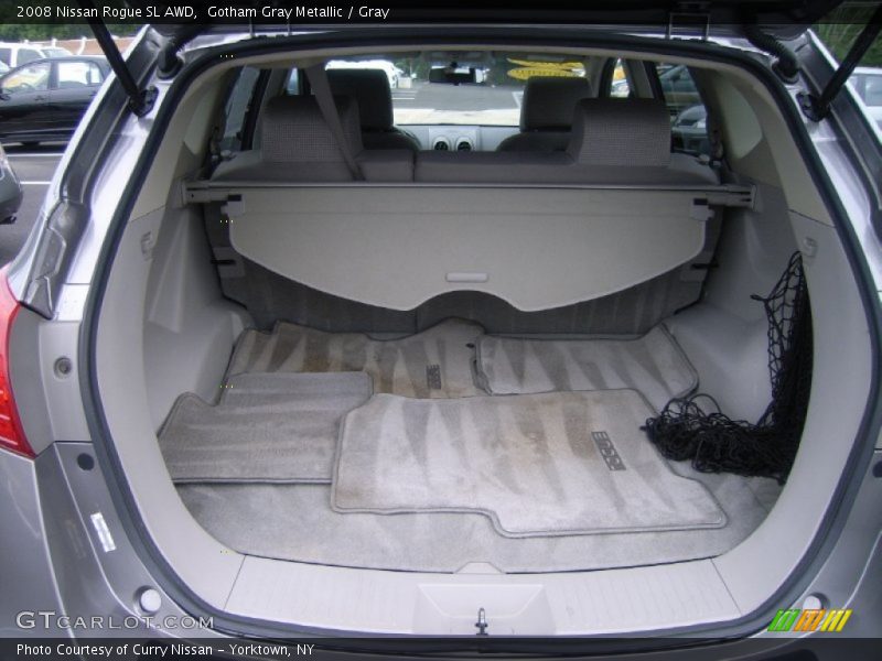 Gotham Gray Metallic / Gray 2008 Nissan Rogue SL AWD