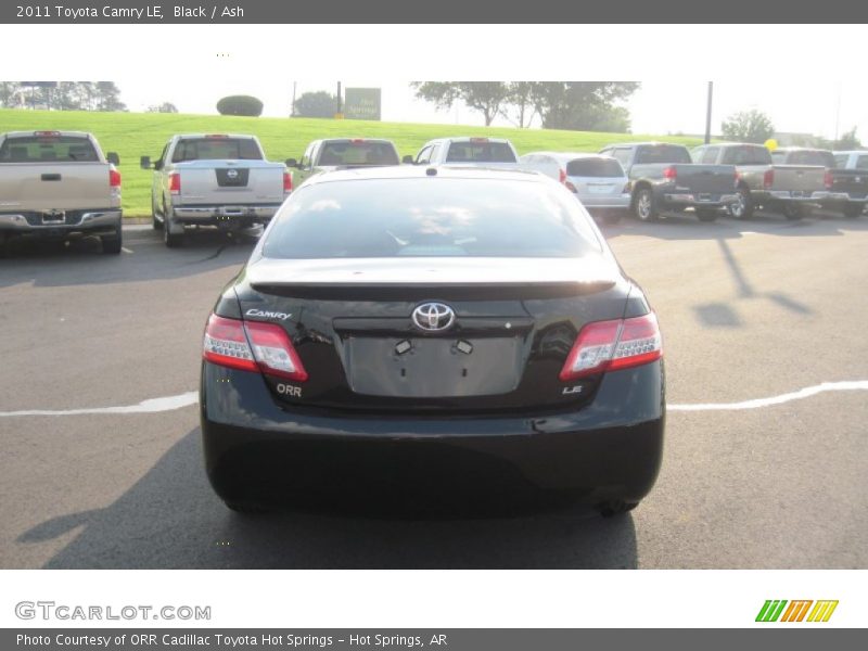 Black / Ash 2011 Toyota Camry LE