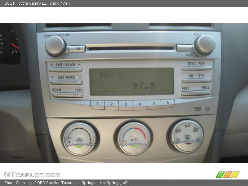 Black / Ash 2011 Toyota Camry LE