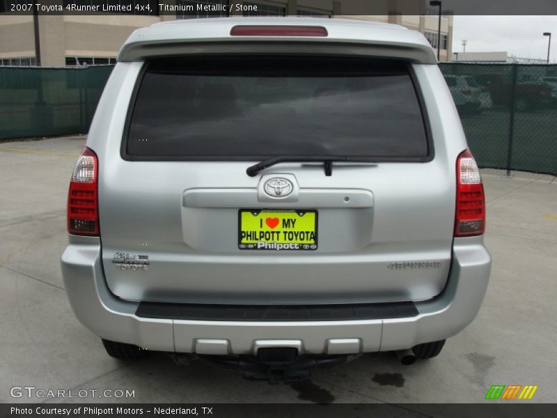 Titanium Metallic / Stone 2007 Toyota 4Runner Limited 4x4