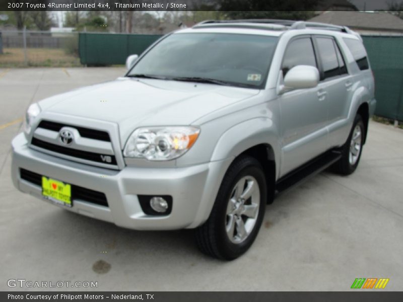 Titanium Metallic / Stone 2007 Toyota 4Runner Limited 4x4