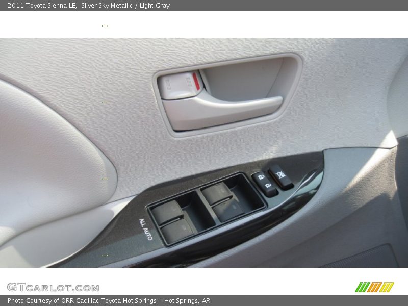 Silver Sky Metallic / Light Gray 2011 Toyota Sienna LE