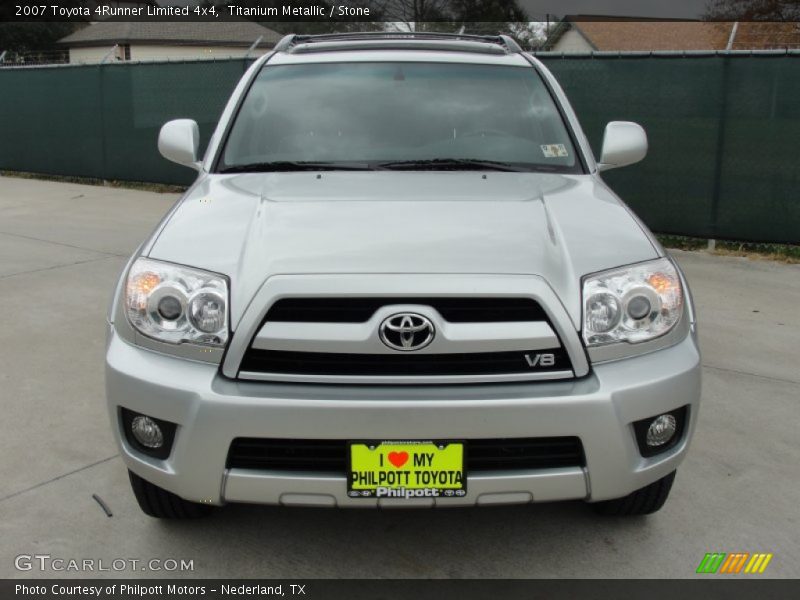 Titanium Metallic / Stone 2007 Toyota 4Runner Limited 4x4