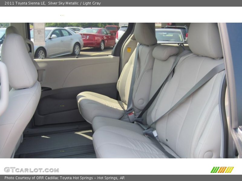 Silver Sky Metallic / Light Gray 2011 Toyota Sienna LE