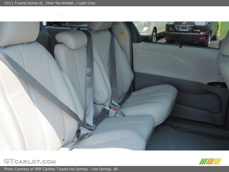 Silver Sky Metallic / Light Gray 2011 Toyota Sienna LE