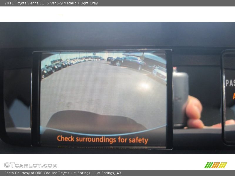 Silver Sky Metallic / Light Gray 2011 Toyota Sienna LE