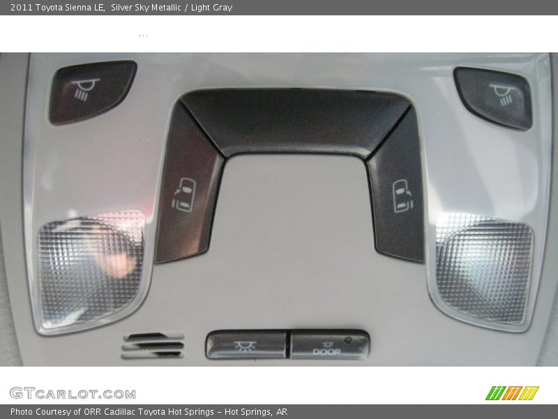 Silver Sky Metallic / Light Gray 2011 Toyota Sienna LE