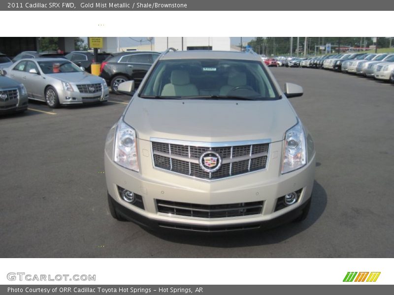 Gold Mist Metallic / Shale/Brownstone 2011 Cadillac SRX FWD