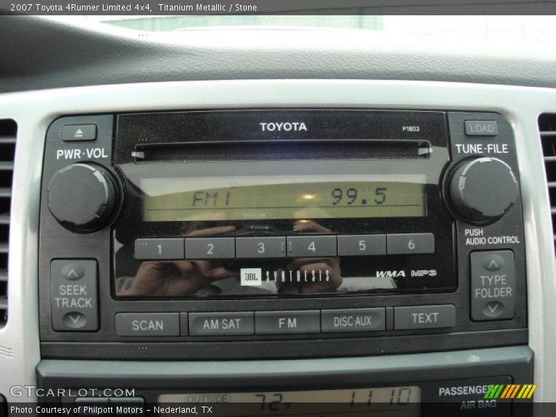 Controls of 2007 4Runner Limited 4x4