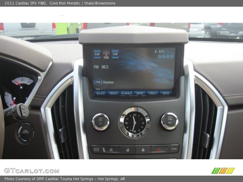 Gold Mist Metallic / Shale/Brownstone 2011 Cadillac SRX FWD