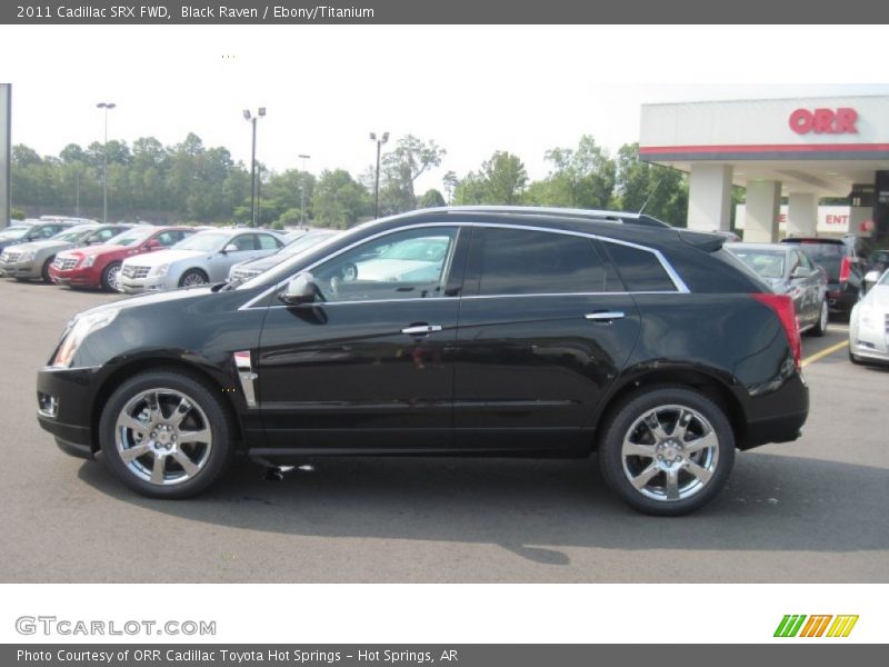 Black Raven / Ebony/Titanium 2011 Cadillac SRX FWD