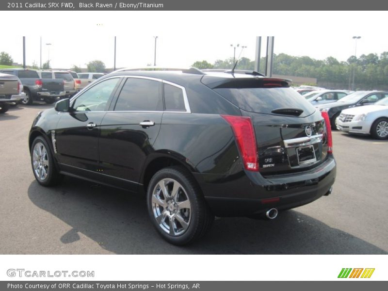 Black Raven / Ebony/Titanium 2011 Cadillac SRX FWD