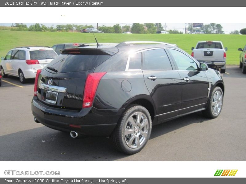 Black Raven / Ebony/Titanium 2011 Cadillac SRX FWD