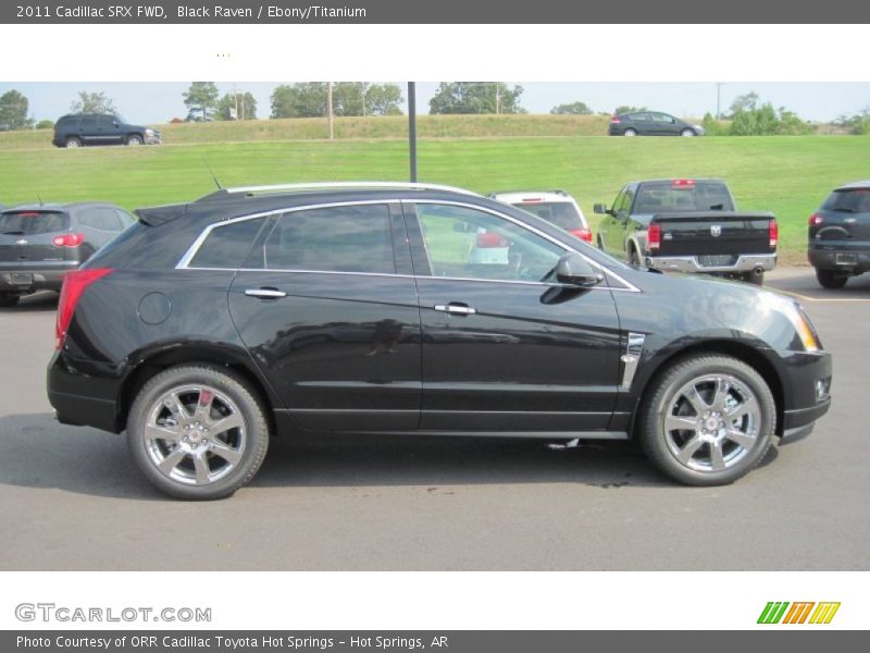 Black Raven / Ebony/Titanium 2011 Cadillac SRX FWD