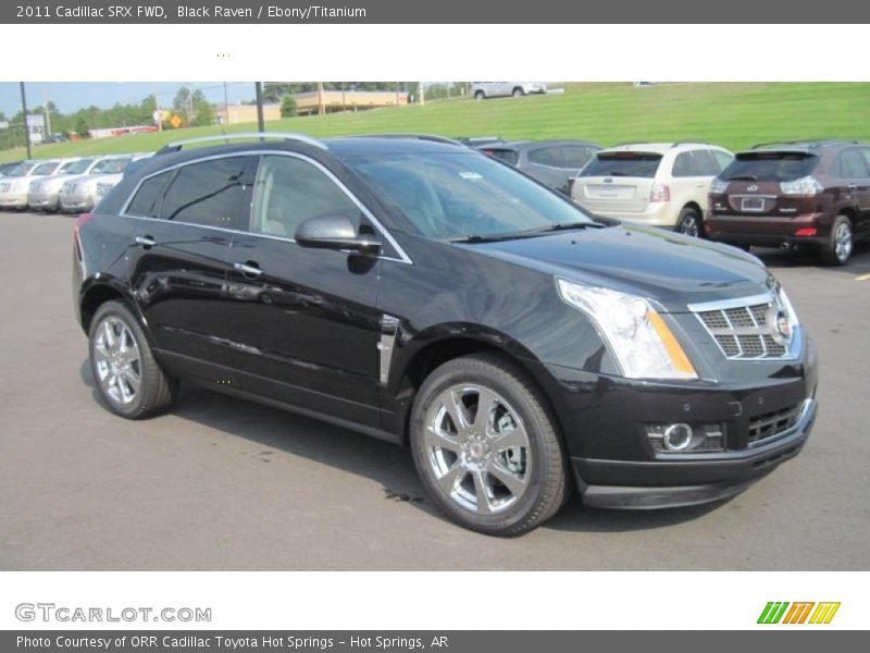 Black Raven / Ebony/Titanium 2011 Cadillac SRX FWD