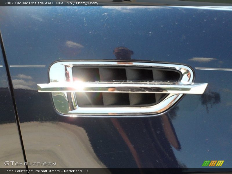 Blue Chip / Ebony/Ebony 2007 Cadillac Escalade AWD