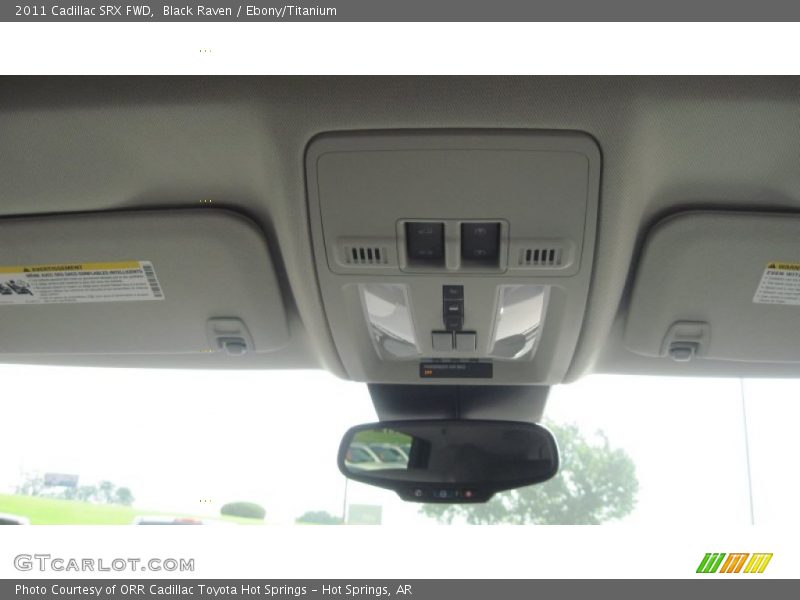 Black Raven / Ebony/Titanium 2011 Cadillac SRX FWD
