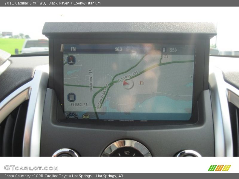 Black Raven / Ebony/Titanium 2011 Cadillac SRX FWD