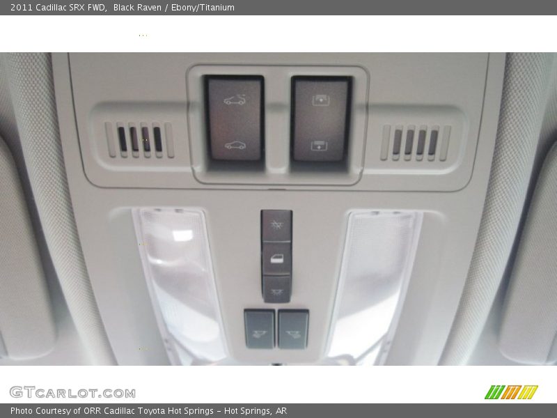 Black Raven / Ebony/Titanium 2011 Cadillac SRX FWD