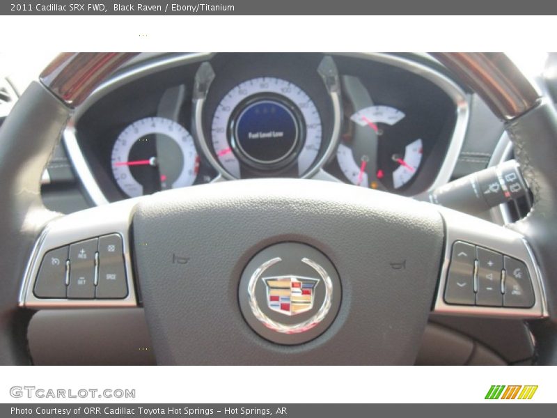 Black Raven / Ebony/Titanium 2011 Cadillac SRX FWD