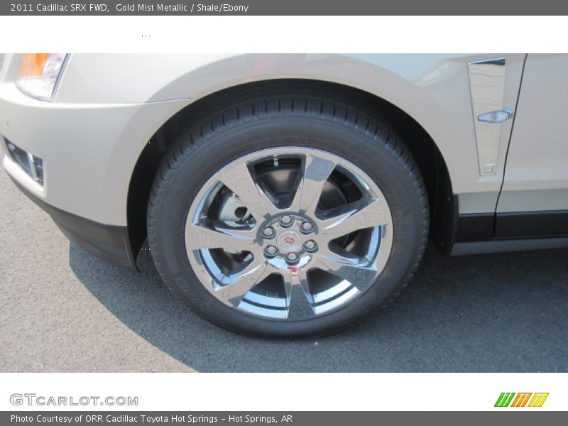 Gold Mist Metallic / Shale/Ebony 2011 Cadillac SRX FWD
