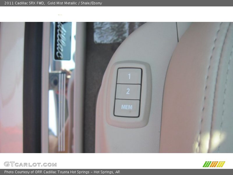 Gold Mist Metallic / Shale/Ebony 2011 Cadillac SRX FWD