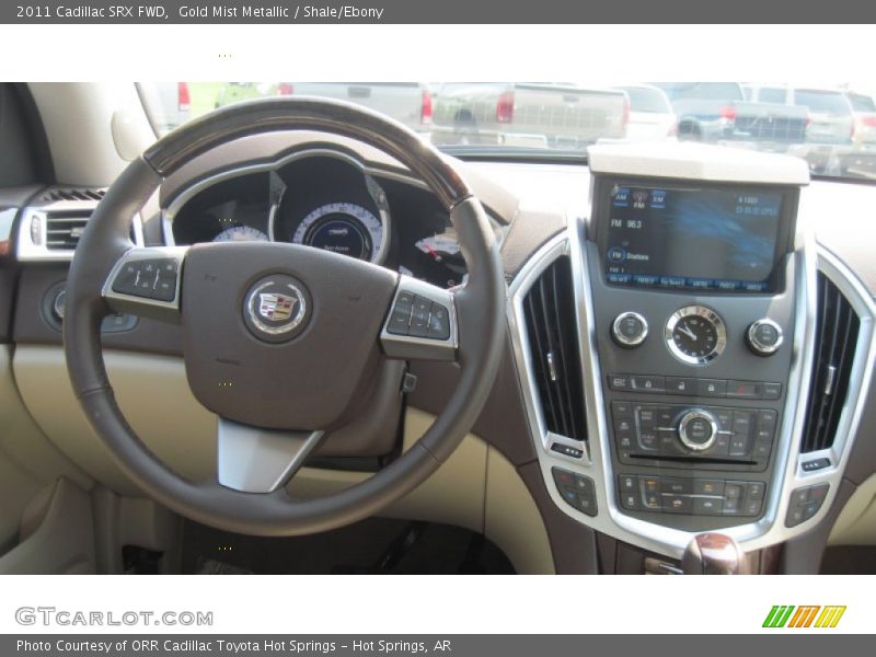 Gold Mist Metallic / Shale/Ebony 2011 Cadillac SRX FWD