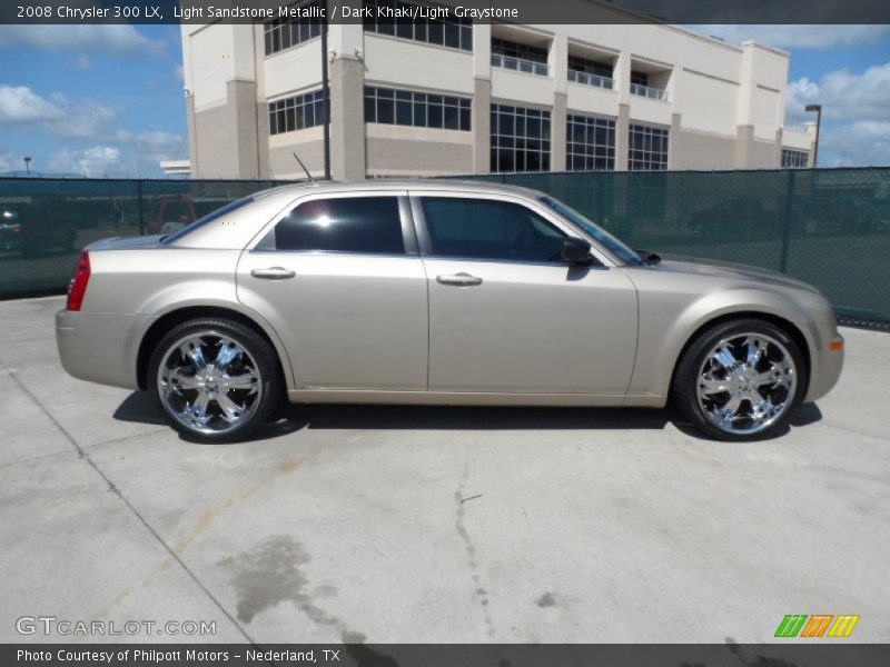 Light Sandstone Metallic / Dark Khaki/Light Graystone 2008 Chrysler 300 LX