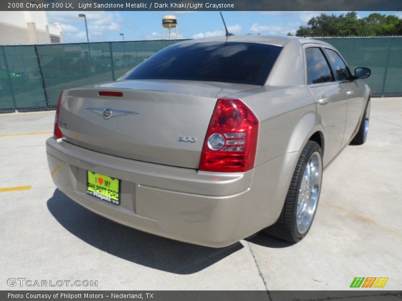 Light Sandstone Metallic / Dark Khaki/Light Graystone 2008 Chrysler 300 LX