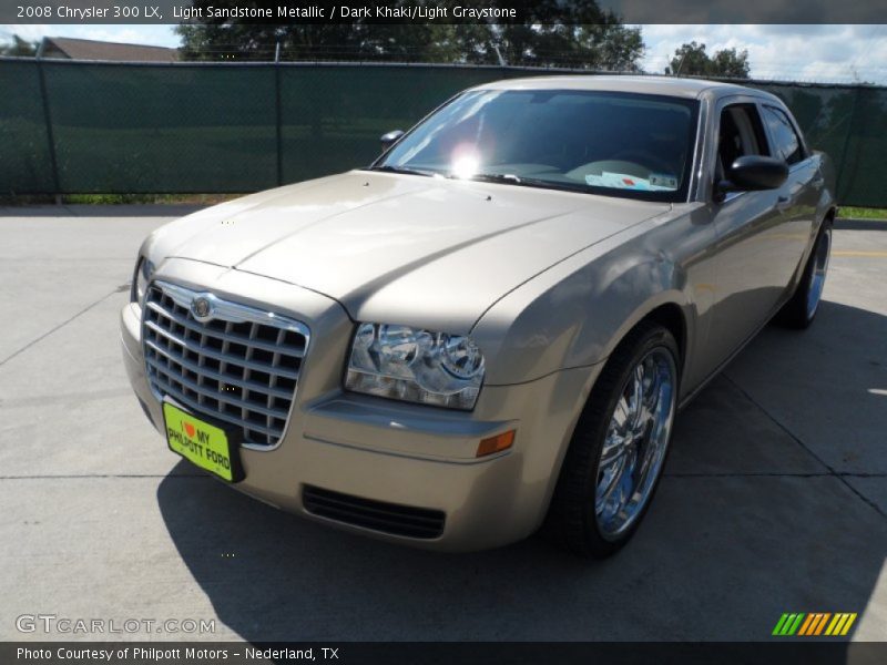 Light Sandstone Metallic / Dark Khaki/Light Graystone 2008 Chrysler 300 LX