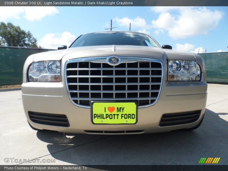 Light Sandstone Metallic / Dark Khaki/Light Graystone 2008 Chrysler 300 LX