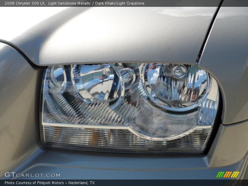 Light Sandstone Metallic / Dark Khaki/Light Graystone 2008 Chrysler 300 LX