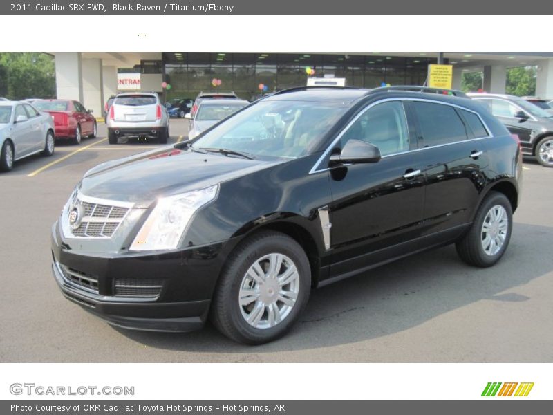 Black Raven / Titanium/Ebony 2011 Cadillac SRX FWD