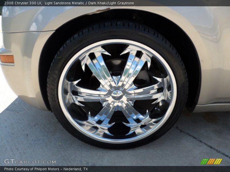 Light Sandstone Metallic / Dark Khaki/Light Graystone 2008 Chrysler 300 LX