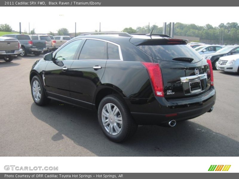 Black Raven / Titanium/Ebony 2011 Cadillac SRX FWD