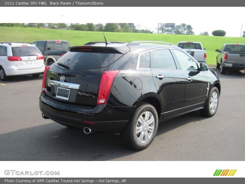 Black Raven / Titanium/Ebony 2011 Cadillac SRX FWD