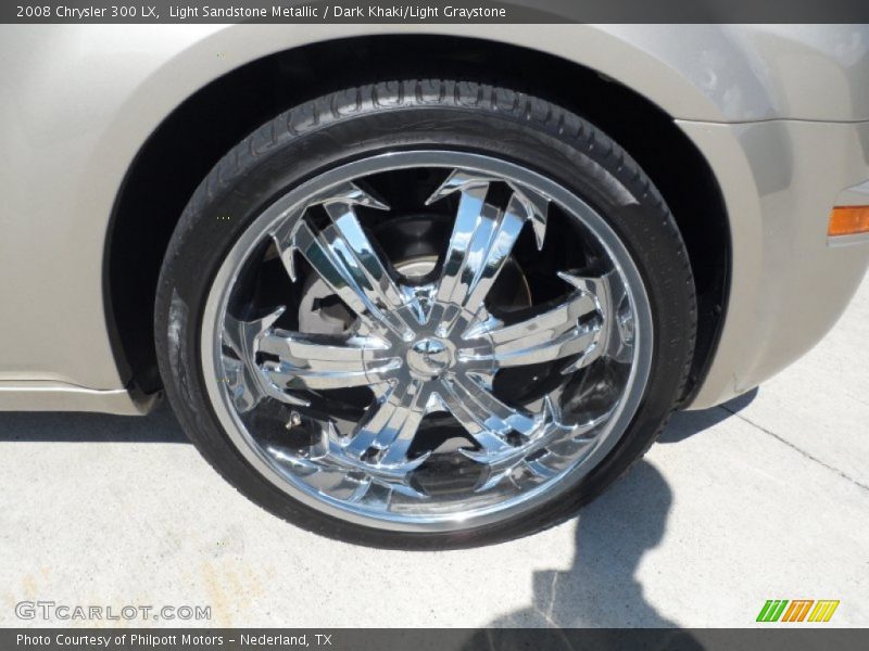 Light Sandstone Metallic / Dark Khaki/Light Graystone 2008 Chrysler 300 LX