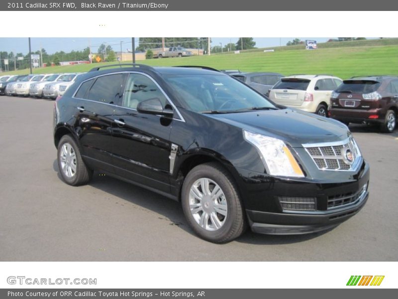 Black Raven / Titanium/Ebony 2011 Cadillac SRX FWD