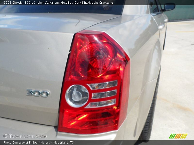 Light Sandstone Metallic / Dark Khaki/Light Graystone 2008 Chrysler 300 LX