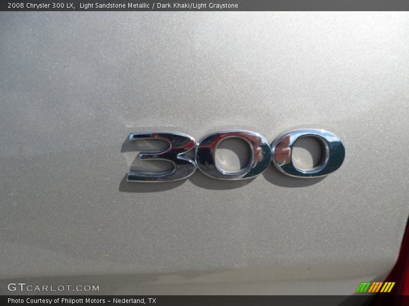 Light Sandstone Metallic / Dark Khaki/Light Graystone 2008 Chrysler 300 LX
