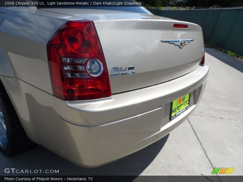 Light Sandstone Metallic / Dark Khaki/Light Graystone 2008 Chrysler 300 LX