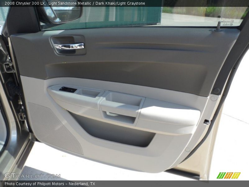 Light Sandstone Metallic / Dark Khaki/Light Graystone 2008 Chrysler 300 LX