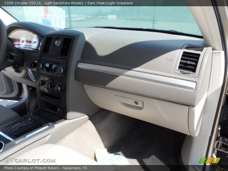 Light Sandstone Metallic / Dark Khaki/Light Graystone 2008 Chrysler 300 LX