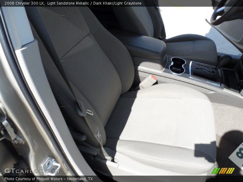 Light Sandstone Metallic / Dark Khaki/Light Graystone 2008 Chrysler 300 LX