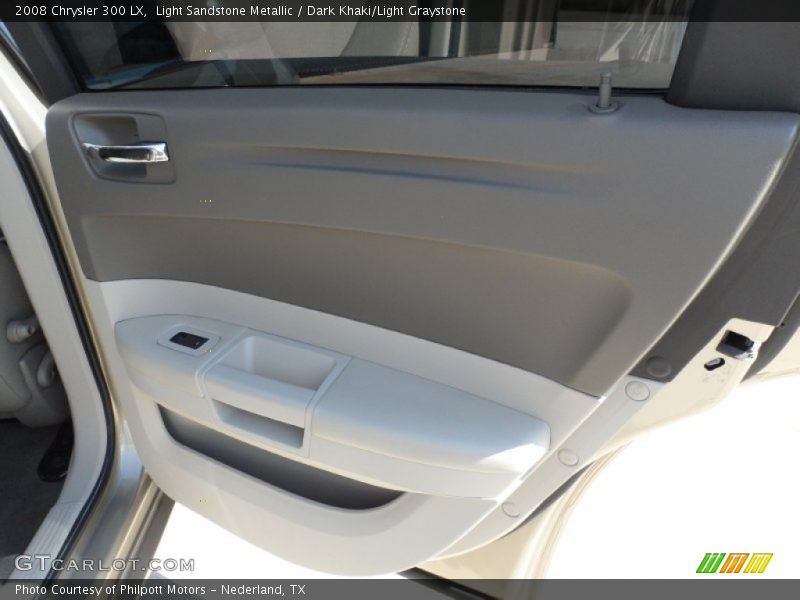 Light Sandstone Metallic / Dark Khaki/Light Graystone 2008 Chrysler 300 LX