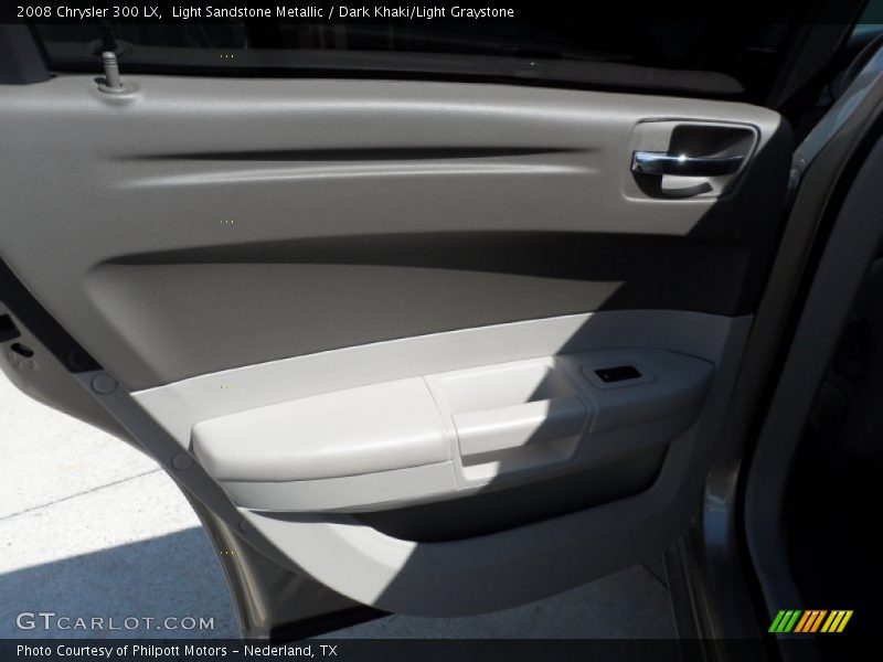 Light Sandstone Metallic / Dark Khaki/Light Graystone 2008 Chrysler 300 LX