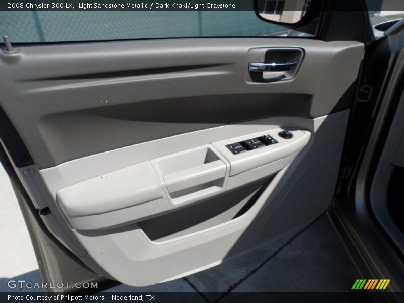 Light Sandstone Metallic / Dark Khaki/Light Graystone 2008 Chrysler 300 LX