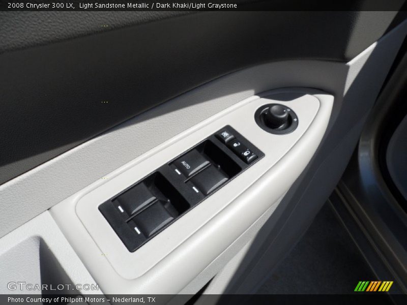 Light Sandstone Metallic / Dark Khaki/Light Graystone 2008 Chrysler 300 LX