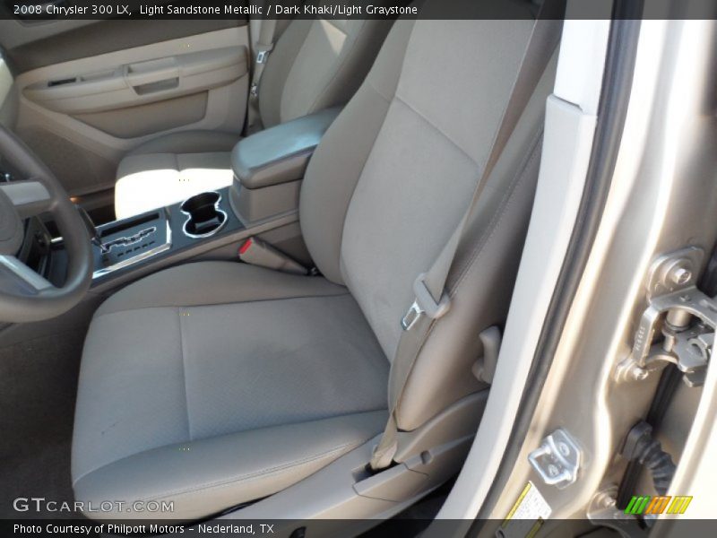 Light Sandstone Metallic / Dark Khaki/Light Graystone 2008 Chrysler 300 LX